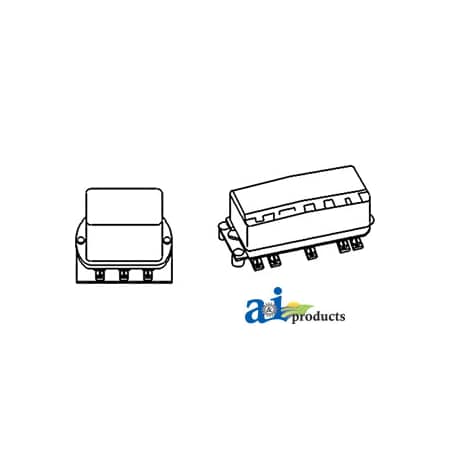 A & I Products Voltage Regulator (6 Volt) 6" x6" x3" A-FAG10505A